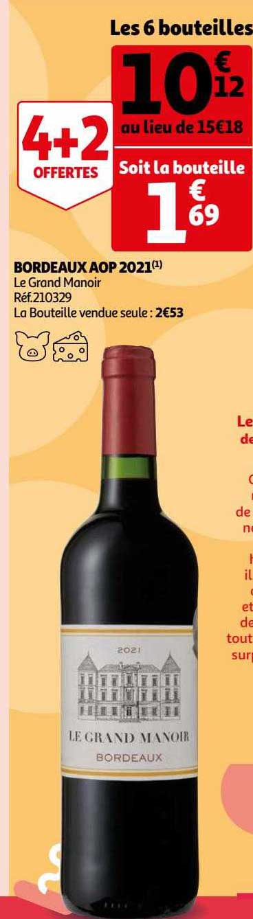 bordeaux aop 2021 le grand manoir