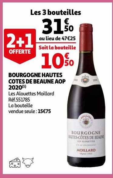 bourgogne hautes cotes de beaune aop 2020