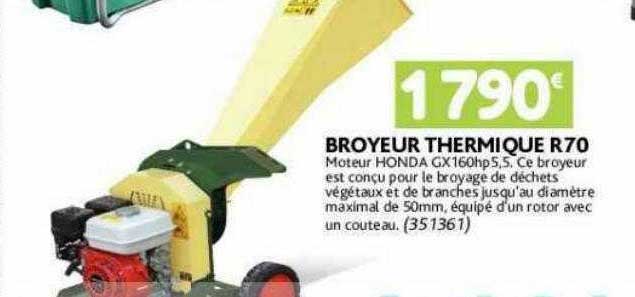 broyeur thermique r70
