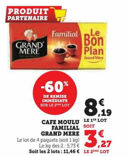 café moulu familial grand mère