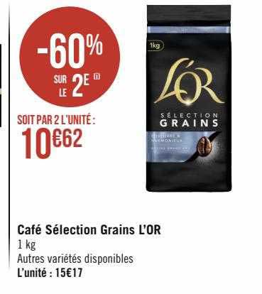Café Sélection Grains L'or