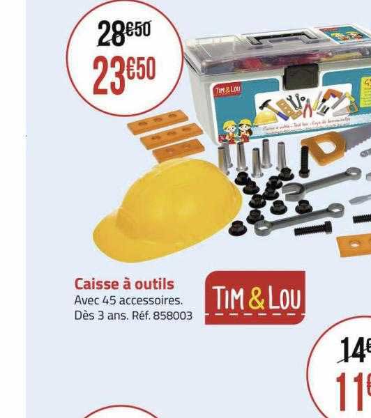 caisse à outils tim & lou