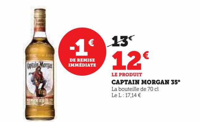 Captain Morgan 35°