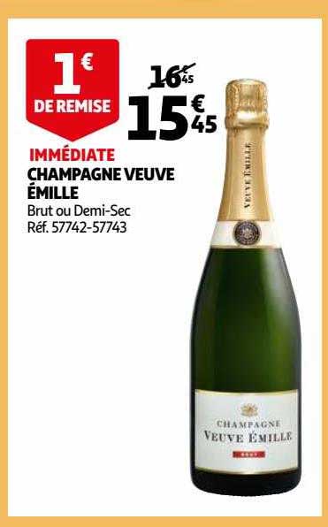 champagne veuve émille