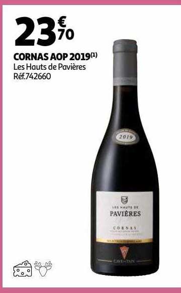 cornas aop 2019 les hauts de pavières