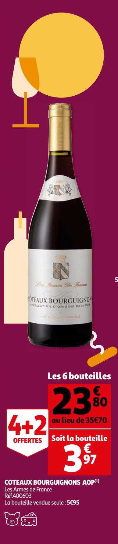 coteaux bourguignons aop les armes de france