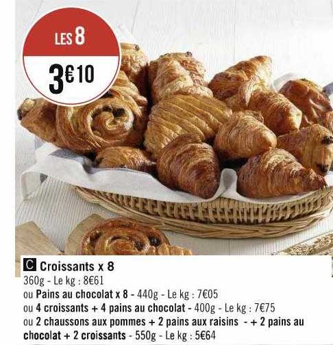 Croissants X 8