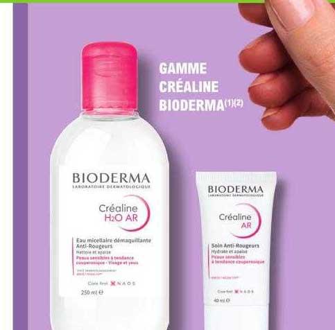Gamme Créaline Bioderma