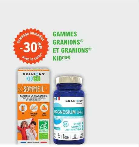 gammes granions et granions kid