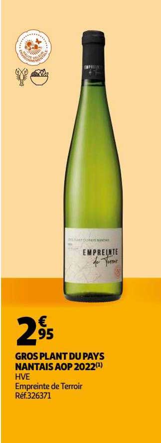 gros plant du pays nantais aop 2022