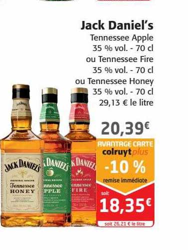 jack daniel's tennessee apple