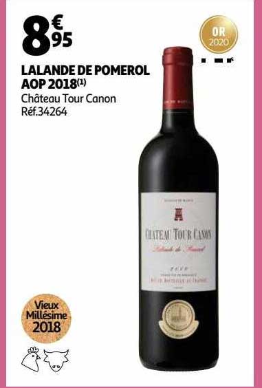 lalande de pomerol aop 2018