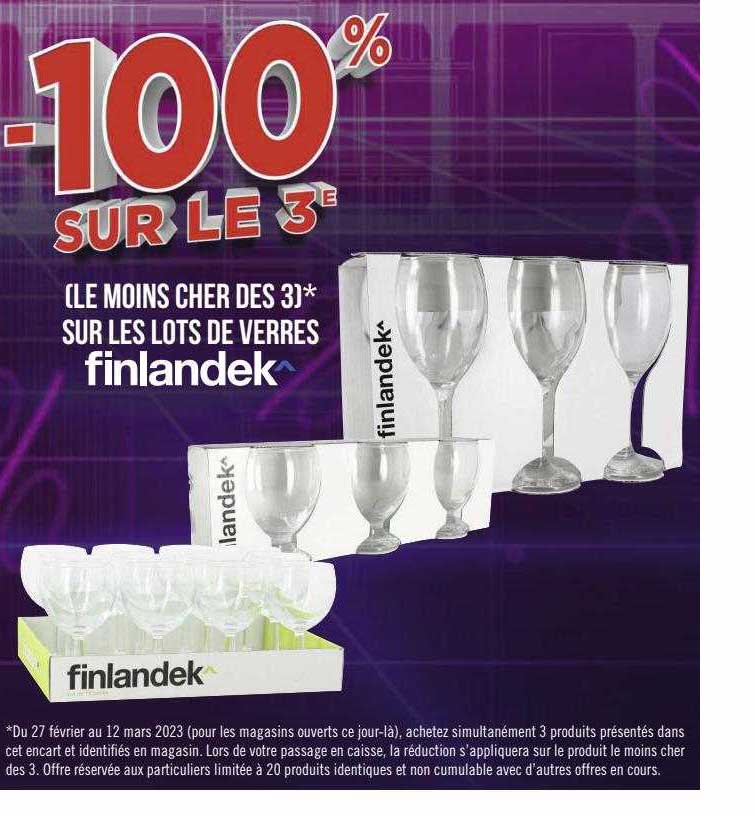 Lots De Verres Finlandek^