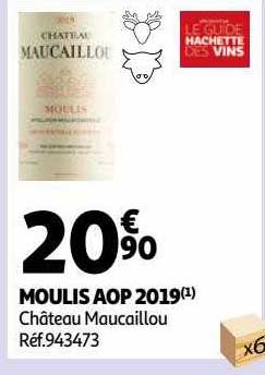 moulis aop 2019 château maucaillou