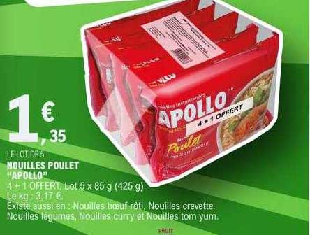 Nouilles Poulet "apollo"