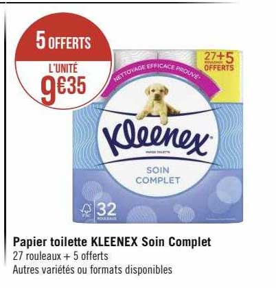 Papier Toilette Kleenex Soin Complet