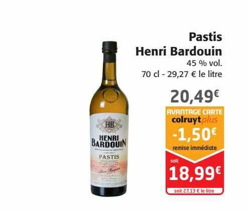 pastis henri bardouin