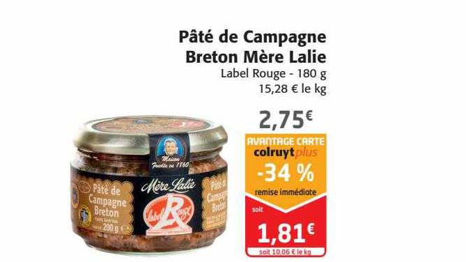 pâté de campagne breton mère lalie