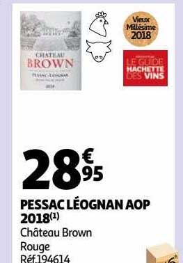 pessac léognan aop 2018