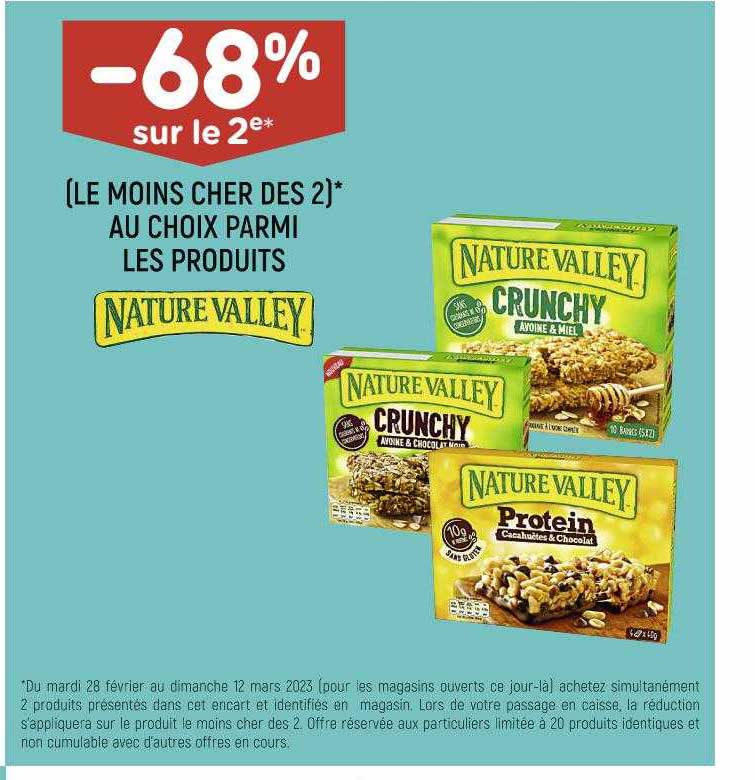 produits nature valley