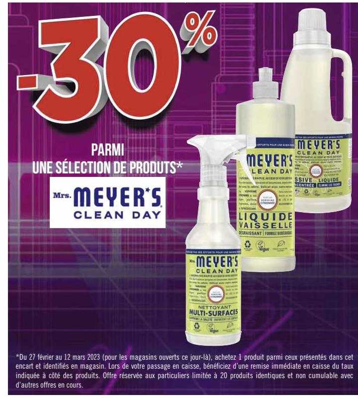 produits produits mrs. meyer's clean day