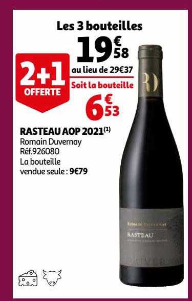 rasteau aop 2021 romain duvernay