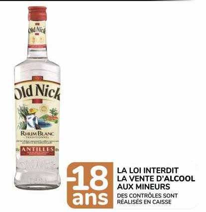 rhum blanc old nick