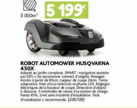 robot automower husqvarna 450x