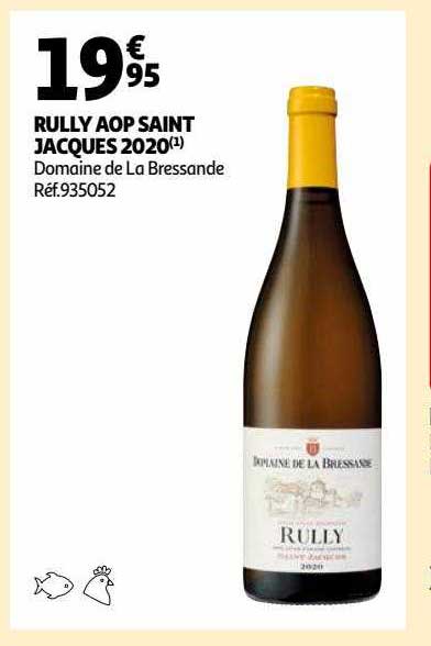 Rully Aop Saint Jacques 2020 Domaine De La Bressande