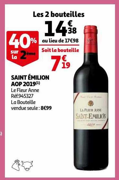 saint émilion aop 2019