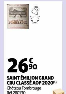 saint émilion grand cru classé aop 2020