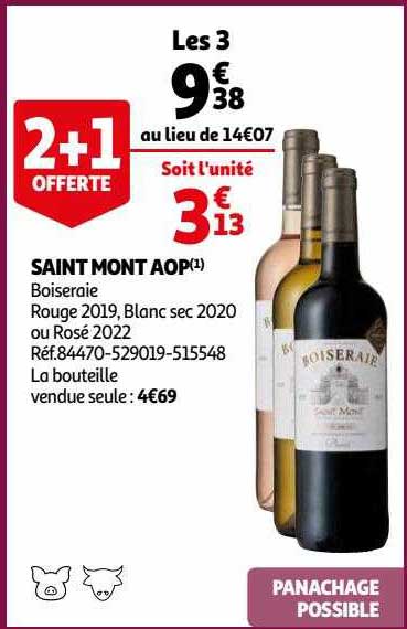 Saint Mont Aop Boiseraie