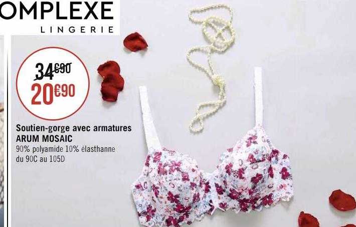 soutien-gorge avec armatures arum mosaïc
