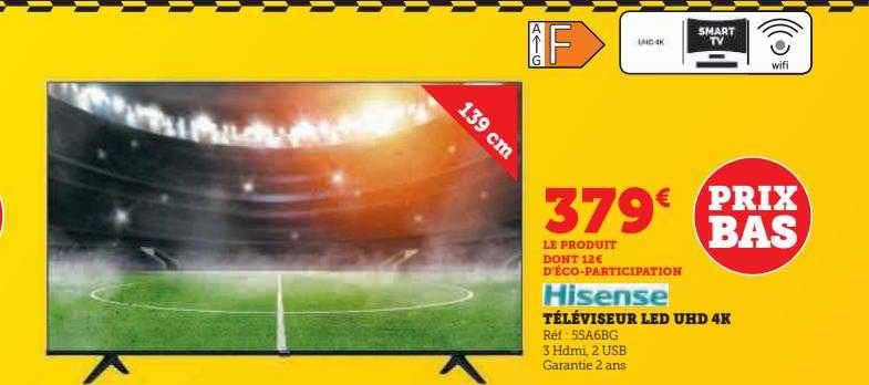 Téléviseur Led Uhd 4k Hisense
