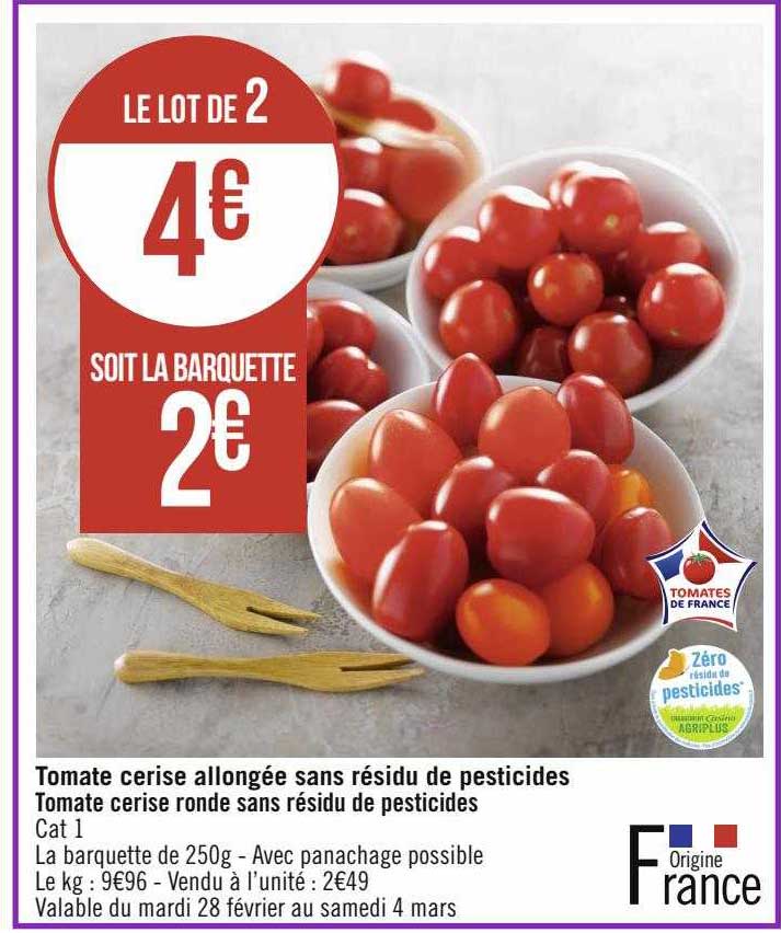 Tomate Cerise Allongée Sans Résidu De Pesticides Tomate Cerise Ronde Sans Résidu De Pesticides