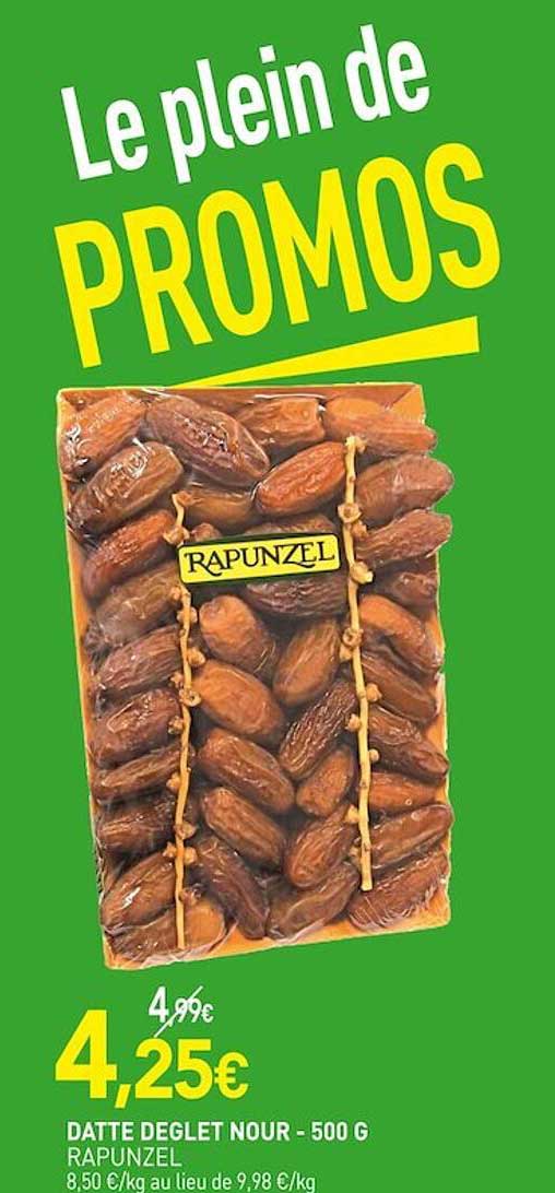 datte deglet nour rapunzel - 500 g