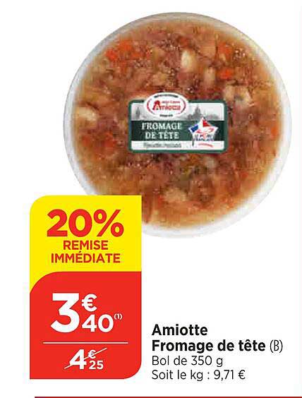 Amiotte Fromage De Tête