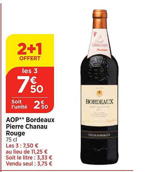 aop bordeaux pierre chanau rouge