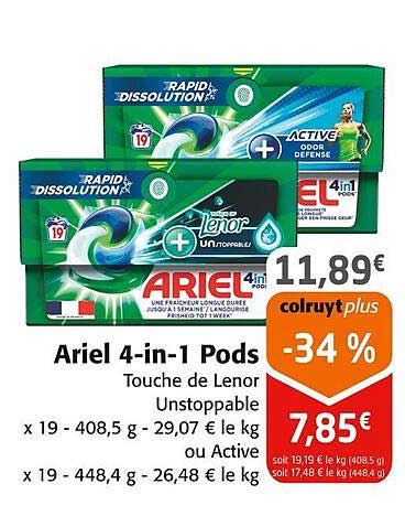ariel 4-in-1 pods