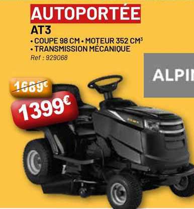 autoportée at3 alpina