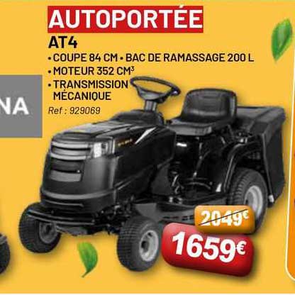 autoportée at4 alpina