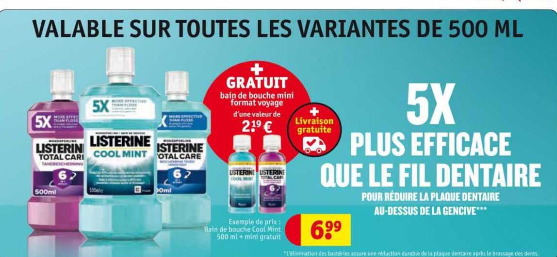 Bain De Bouche Listerine
