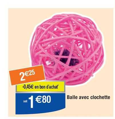 balle avec clochette