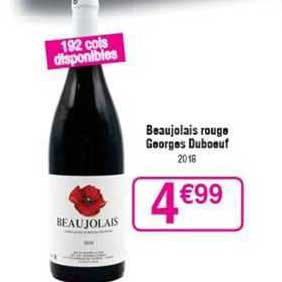 beaujolais rouge georges duboeuf