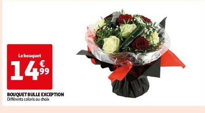 bouquet bulle exception