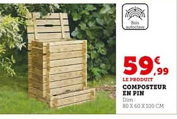 Composteur En Pin
