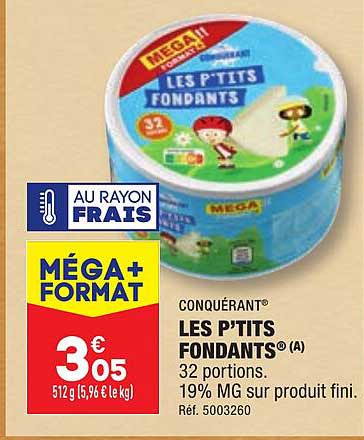 conquérant les p'tits fondants