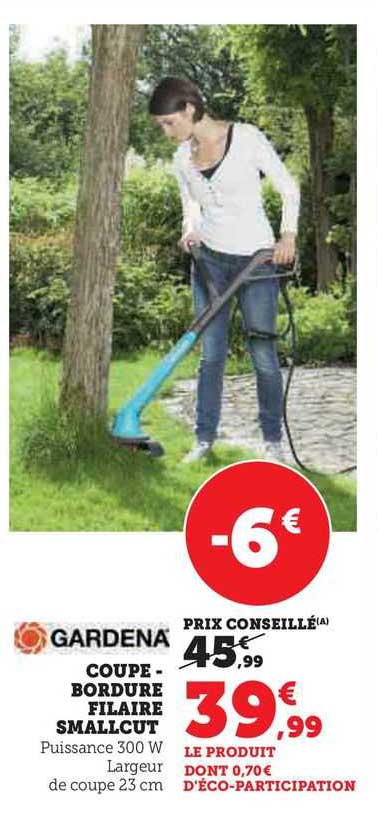 coupe-bordure filaire smallcut gardena