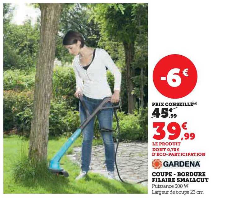 coupe-bordure filaire smallcut gardena