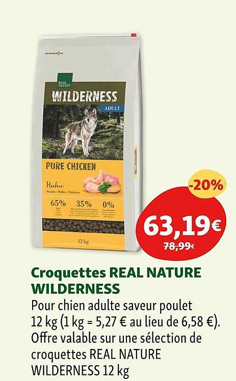 croquettes real nature wilderness